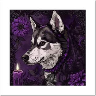 Spiritual Husky Posters and Art